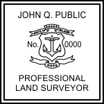 Rhode Island Licensed Professional Land Surveyor Seals